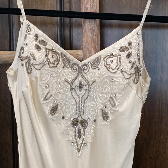 Sue Wong Silk Beaded Wedding Dress - Picture 6 of 16